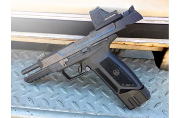 Image of USED F5 MFG Magazine Extention, Ruger 57, 5.7x28mm, +5 Rounds, w/Optics Plate Kit, Black, F5-R57P5OP-BLK, EDEMO1, Used, Condition Fair, Missing Item