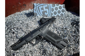 Image of USED F5 MFG Magazine Extention, Ruger 57, 5.7x28mm, +5 Rounds, w/Optics Plate Kit, Black, F5-R57P5OP-BLK, EDEMO1, Used, Condition Fair, Missing Item