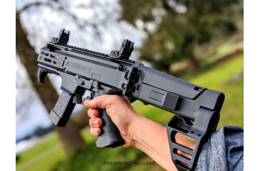 Image of F5 MFG Modular Brace System for CZ Scorpion with Cyberarm, Black, F5-MBSCZCYA-BLK