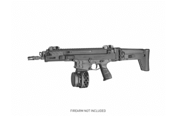 Image of F5 MFG Modular Stock System For CZ Bren 2 Adapter, Black, F5-MSSCZB2-BLK