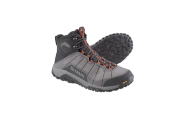 Image of Simms Fishing Products Flyweight Wading BootVibram Sole - Mens, Steel Grey, 11, 12631-016-11