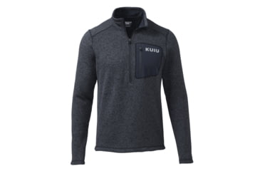 Image of KUIU Base Camp Pullover Sweater - Mens, Dark Navy, 3XL, Adult, Male, 7477971419294