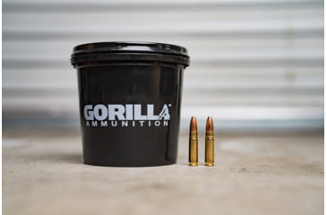 Image of Gorilla Ammunition .300 AAC Blackout 110 Grain Varminter Hollow Point Rifle Ammo, 160 Rounds, Copper, 160 Rounds, gpf-27740