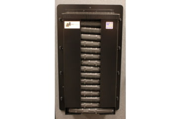 Image of Mag Storage Solutions AR-15 STEEL MAGAZINE DISPENSER - BLACK, UP TO 17 STEEL/ALUM MAGS 8C2DB6FE, MSSPZD15