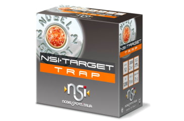 Image of Nobelsport Target Trap 12 Gauge 1 oz 2.75in Shotgun Ammo, #7, 25 Rounds, ANS12STSO7