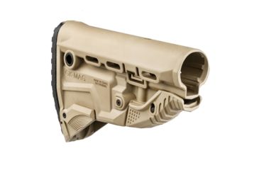 Image of FAB Defense AK-47 Survival Buttstock W/Built-in Magazine Carrier, Flat Dark Earth, FX-GKMAGT