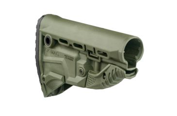 Image of FAB Defense AK-47 Survival Buttstock W/Built-in Magazine Carrier, GK-MAG, OD Green, FX-GKMAGG