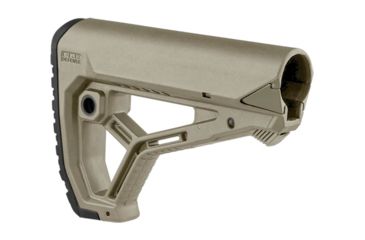 Image of FAB Defense AR-15/M4 Skeleton Style Buttstock For Mil-Spec/Commercial Tubes, Flat Dark Earth, FX-GLCORET