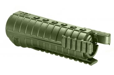 Image of FAB Defense AR-15 Polymer 3 Rail Handguard Gun Grip, OD Green, FX-FGR3G