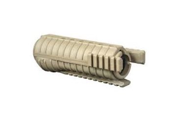 Image of FAB Defense Polymer AR-15/M4 Picatinny 3 Rail Handguard Gun Grip, Flat Dark Earth, FX-FGR3T
