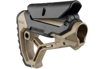 Image of FAB Defense Cheek Riser for GL-Core Buttstock , Skeleton Style, Black, FX-GCCPB