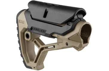 Image of FAB Defense Cheek Riser for GL-Core Buttstock , Skeleton Style, Black, FX-GCCPB