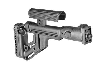 Image of FAB Defense Folding Tactical Buttstock w/ Cheek Riser for VZ58 Polymer Joint, Black, UAS-VZP, EDEMO1
