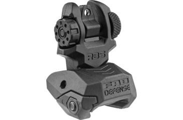 Image of FAB Defense Top Mounted Deployable Rear Sight, Black, FX-RBS