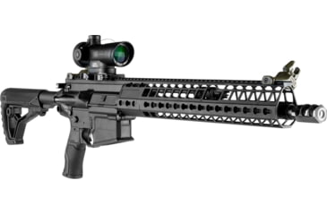 Image of FAB Defense Top Mounted Deployable Front and Rear Sight for Left Hand, OD Green, fx-frbsoslhg