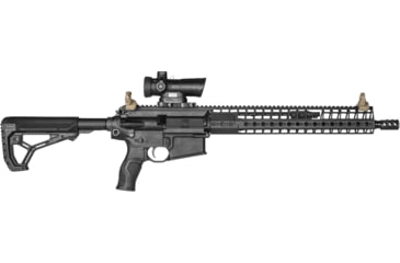 Image of FAB Defense Top Mounted Deployable Front and Rear Sight for Right Hand, Flat Dark Earth, fx-frbsost