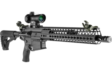 Image of FAB Defense Top Mounted Deployable Front and Rear Sight for Right Hand, OD Green, fx-frbsosg