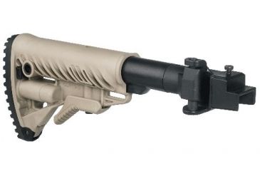 Image of FAB Defense Galil-Style Folding, Collapsible Buttstock for AK47 - Metal Joint, Flat Dark Earth, FX-M4AKT