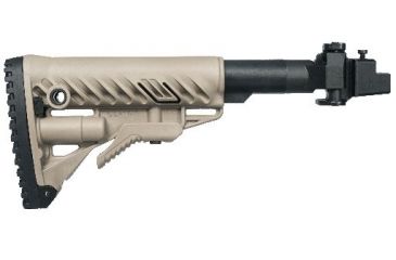 Image of FAB Defense Galil-Style Folding, Collapsible Buttstock for AK47 - Metal Joint, Flat Dark Earth, FX-M4AKT
