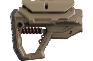 Image of FAB Defense GL-Core Impact CP Buttstock, AR15, Flat Dark Earth, fx-cimpactcpt