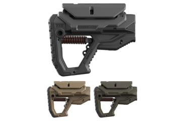 Image of FAB Defense GL-Core Impact CP Buttstock, Black, Flat Dark Earth, OD Green