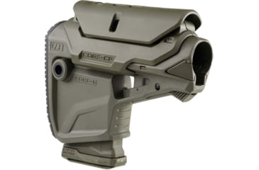 Image of FAB Defense GL CORE MAG CP - M4 Survival Buttstock w/ Built-in Mag Carrier, Olive Drab Green, fx-glcoremagcpg