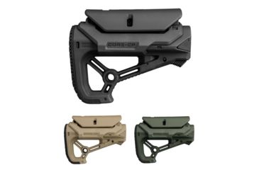 Image of FAB Defense GL-CORE S CP CQB Optimized Combat Stock, Black, Flat Dark Earth, Olive Drab