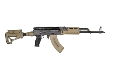 Image of FAB Defense Gradus Rubberized Ergonomic Pistol Grip for AK-47/74, Black, fx-gradusakb