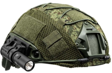 Image of FAB Defense Helmet Mounted - Rotating Light Mount, Black, fx-hmrlm