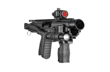 Image of FAB Defense KPOS 2nd Gen for F.N. 57 W/UAS Stock, Black, KPOSG2D57