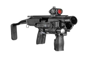 Image of FAB Defense KPOS 2nd Gen for F.N. 57 W/UAS Stock, Black, KPOSG2D57