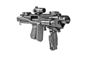 Image of FAB Defense KPOS 2nd Gen for Springfield XD Handguns W/UAS Stock, Black, KPOSG2DXD