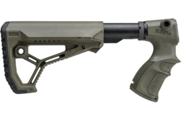 Image of FAB Defense M4 Collapsible Buttstock For Remington 870, OD Green, fx-agrf870fkg