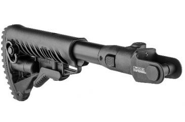 Image of FAB Defense M4 Folding, Collapsible Buttstock for AKMS (Polymer Joint), Black M4-AKMSP-B