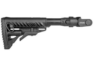 Image of FAB Defense M4 Folding, Collapsible Buttstock for AKMS (Polymer Joint), Black M4-AKMSP-B