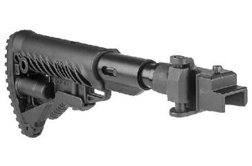 Image of FAB Defense M4 Folding, Collapsible Buttstock w/ Shock Absorber for AK47 (Metal Joint), Black M4AK SB-B