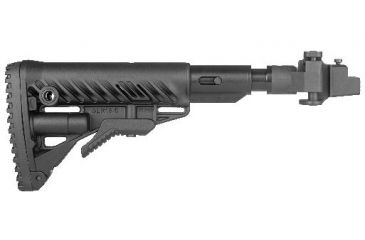 Image of FAB Defense M4 Folding, Collapsible Buttstock w/ Shock Absorber for AK47 (Metal Joint), Black M4AK SB-B