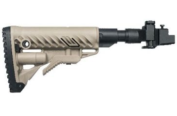 Image of FAB Defense M4 Folding, Collapsible Buttstock w/ Shock Absorber for AK47 (Metal Joint), FX-M4AKSBT