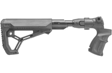 Image of FAB Defense M4 Folding Buttstock for Moss 500 w/ Shock Absorber, Black, AGMF500-FKSB