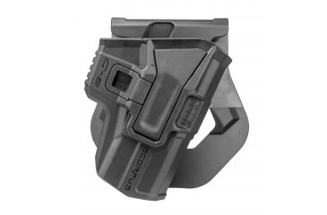 Image of Scorpus Model M24 Holster for Glock .45 W/Level 2 Retention, Paddle, Right Hand, Black, SC-24PG21RB