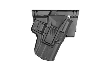 Image of FAB Defense Model M24 Holster for S&amp;W M&amp;P 9/.40 Full Frame and Pro ModelsW/Level 2 Retention, Paddle, Right Hand, Black, SC-24PMPRB