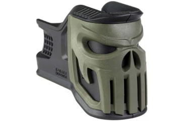 Image of FAB Defense MOJO Improved Mag-Well Mask Vigilante Skull, OD Green, FX-MOJO-VIGG