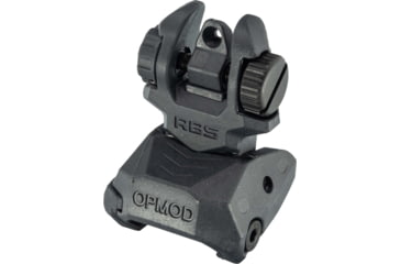 Image of FAB Defense OPMOD Rear Polymer Flip-up Rear Sight, Grey, FX-RBS-OPMOD Grey