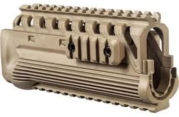 Image of FAB Defense PRG IWI Galil Polymer Picatinny Quad Rail Handguard, 7.32in, Flat Dark Earth, FX-PRGT