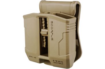 Image of FAB Defense 9mm Steel Magazine Pouch for Steel 9mm and .40 cal Magazines, Flat Dark Earth, SC-PS9T