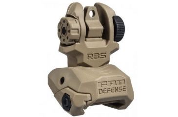 Image of FAB Defense Top Mounted Deployable Rear Sight, Flat Dark Earth, FX-RBST