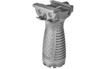 Image of FAB Defense Rubber Overmolded Ergonomic Foregrip, Black, FX-RSGB