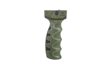Image of FAB Defense Rubber Overmolded Ergonomic Foregrip, OD Green, FX-REGG