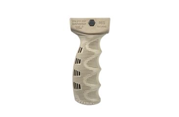 Image of FAB Defense Rubber Overmolded Ergonomic Foregrip, Tan, FX-REGT