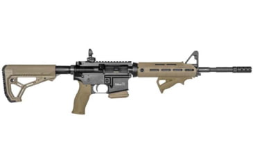 Image of FAB Defense Rubberized M-LOK Compatible Ergonomic Pointing Foregrip, FDE, fx-ptkmt